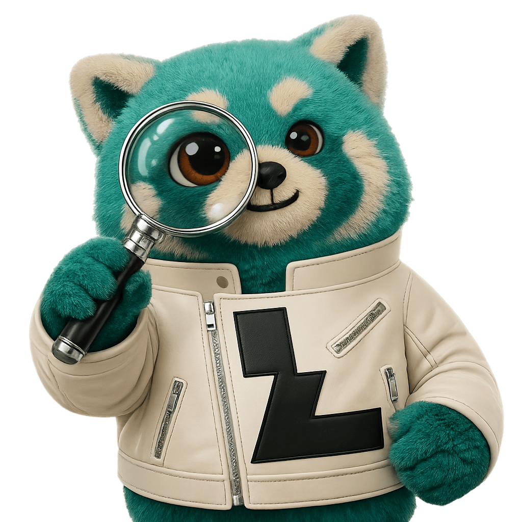 Leestow, la mascotte Lesto, examine votre dossier à la loupe